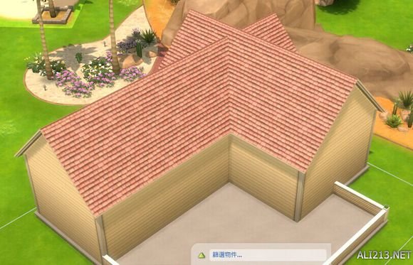 《模拟人生4》三角屋顶建造教程