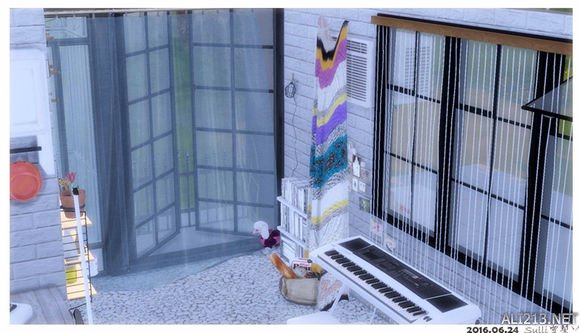 《模拟人生4》三层小楼制作图赏