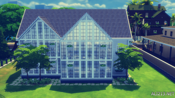 《模拟人生4》无MOD大别墅建造