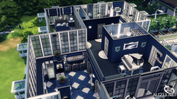 《模拟人生4》无MOD大别墅建造