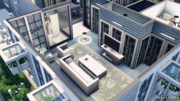 《模拟人生4》无MOD大别墅建造