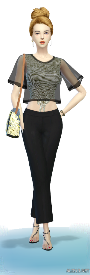 《模拟人生4》4个美女捏脸数据一览