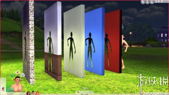 模拟人生4Sims4在墙面上掏窟窿"图文攻略 怎么掏窟窿 场景示意