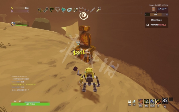 雨中冒险2黄金石头人怎么打（雨中冒险2隐藏黄金箱子）