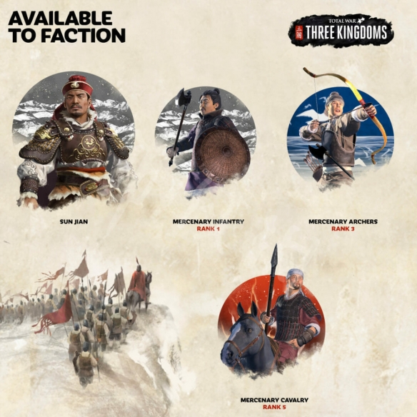 全面战争三国孙坚势力兵种介绍（全面战争三国孙坚兵种搭配）