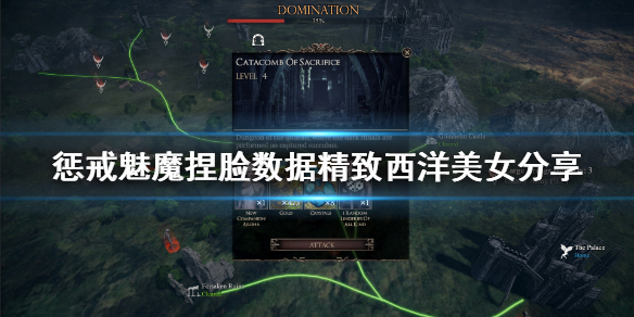 惩戒魅魔捏脸数据精致西洋美女分享（惩戒魅魔捏脸图）