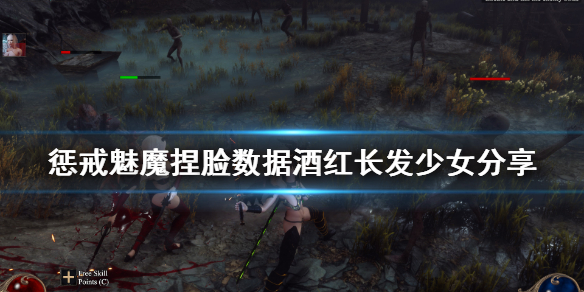 惩戒魅魔捏脸数据酒红长发少女分享（惩戒魅魔捏脸怎么玩）