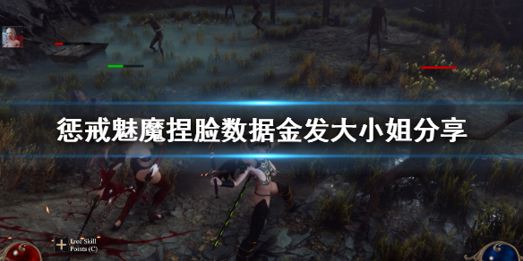 惩戒魅魔捏脸数据金发大小姐分享 惩戒魅魔捏脸最好看