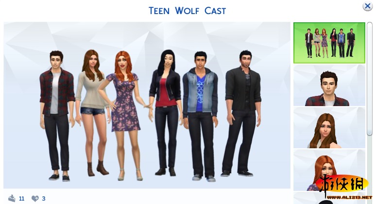 《模拟人生4》那些令人目瞪口呆、丧心病狂的名人模仿 第一发:复仇者联盟