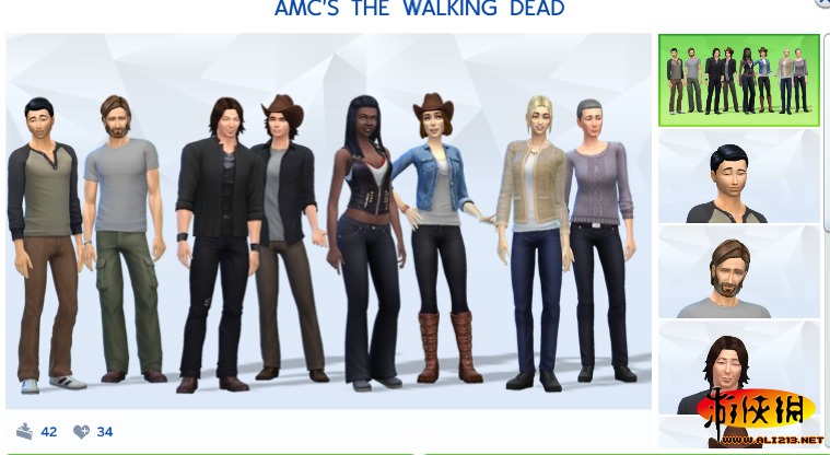 《模拟人生4》那些令人目瞪口呆、丧心病狂的名人模仿 第一发:复仇者联盟