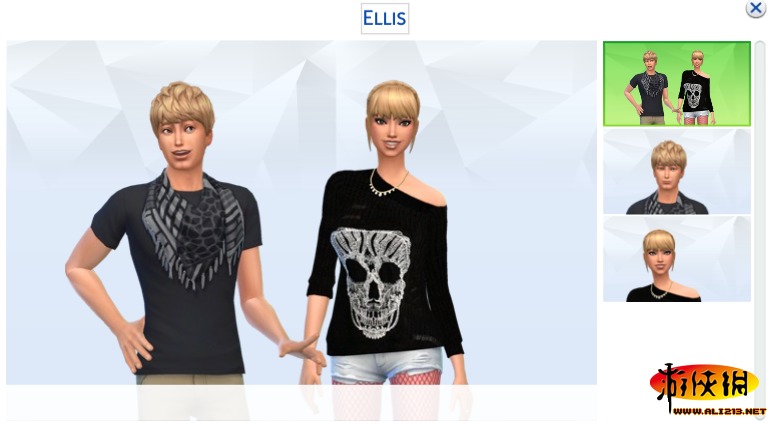 《模拟人生4》自我对照