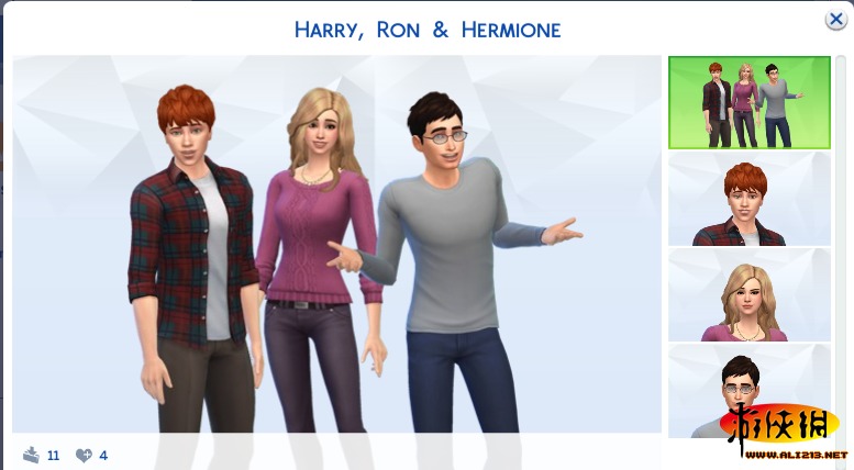 《模拟人生4》那些令人目瞪口呆、丧心病狂的名人模仿 第一发:复仇者联盟