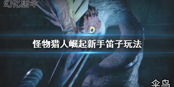 怪物猎人崛起新手怎么玩笛子（怪物猎人崛起新手怎么玩笛子视频）