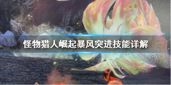 怪物猎人崛起暴风突进是什么（怪物猎人崛起暴风突进是什么技能）