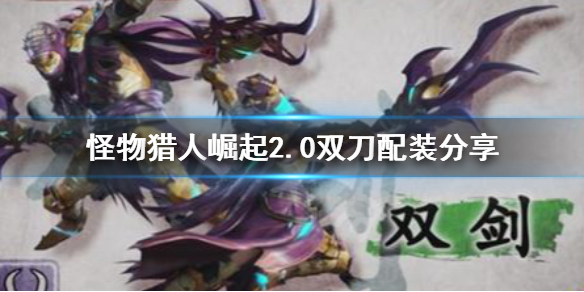 怪物猎人崛起2.0双刀怎么搭配（怪物猎人崛起2.0双刀毕业配装）