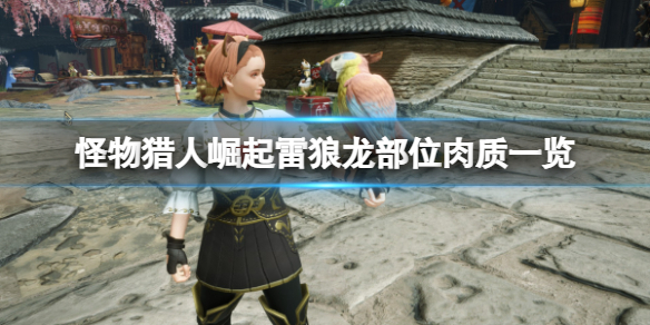 怪物猎人崛起雷狼龙肉质哪里好（怪猎崛起雷狼龙怎么打）