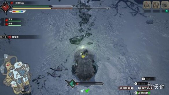 怪物猎人崛起雪鬼兽御龙后怎么攻击 崛起雪鬼兽御龙攻击方式