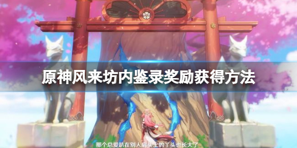 原神风来坊内鉴录任务怎么做（原神 风来人）
