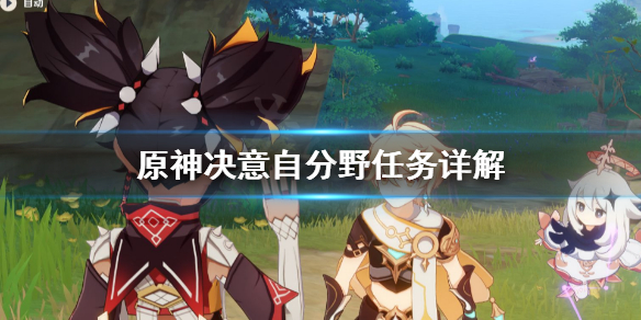原神决意自分野任务怎么做 决意之护任务怎么接