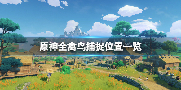 原神禽鸟在哪抓（原神禽兽怎么获得）