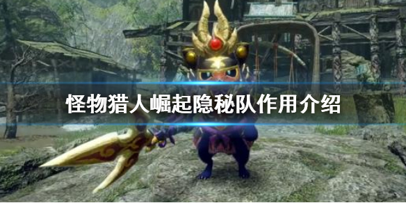 怪物猎人崛起隐秘队有什么用 怪物猎人崛起 隐秘队