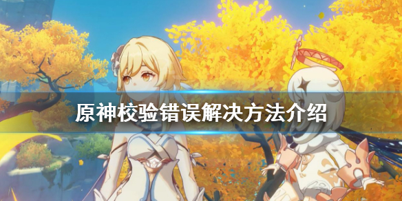 原神校验错误怎么办 为啥原神校验怎么久