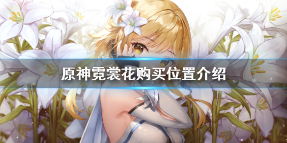原神霓裳花在哪里买 原神霓裳花在哪个npc买