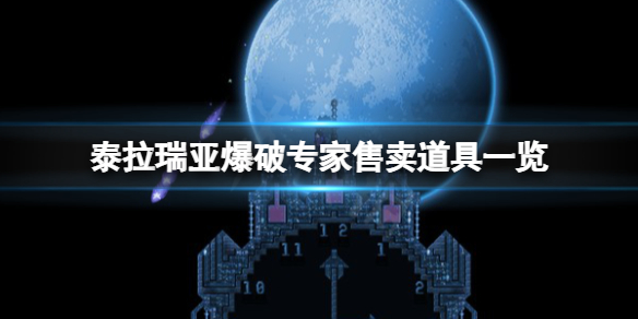 泰拉瑞亚爆破专家卖什么（泰拉瑞亚1.4爆破专家卖什么）
