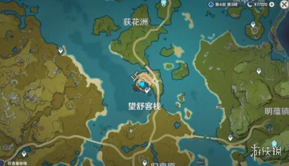 原神望舒客栈假山在哪 原神望舒客栈假山位置一览