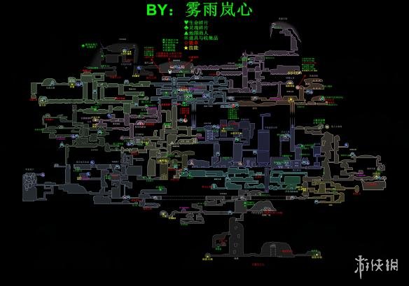 空洞骑士100%收集地图分享 空洞骑士全地图收集详解