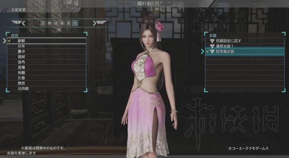 真三国无双8肚兜特典服装介绍 真三国无双8女将肚兜图鉴一览_网