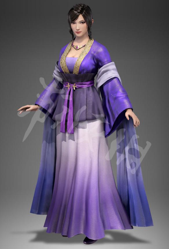 真三国无双8女武将服装大全 全女武将服装立绘一览 王异_网