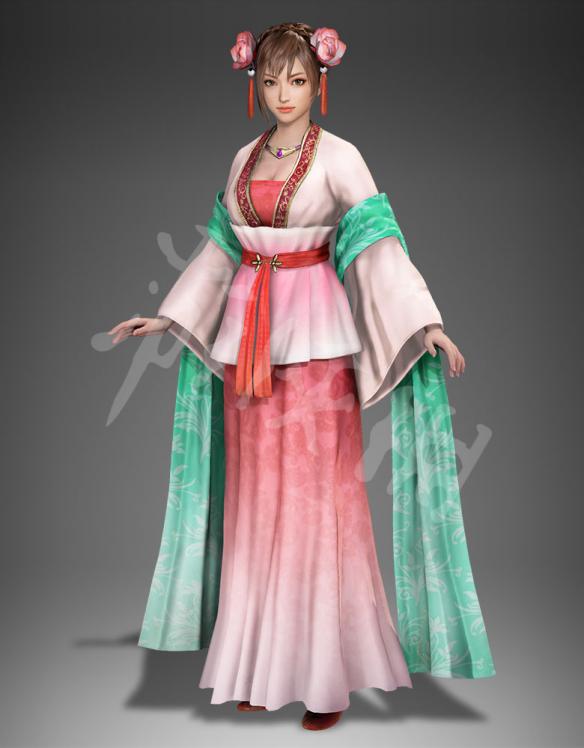 真三国无双8女武将服装大全 全女武将服装立绘一览 王异_网