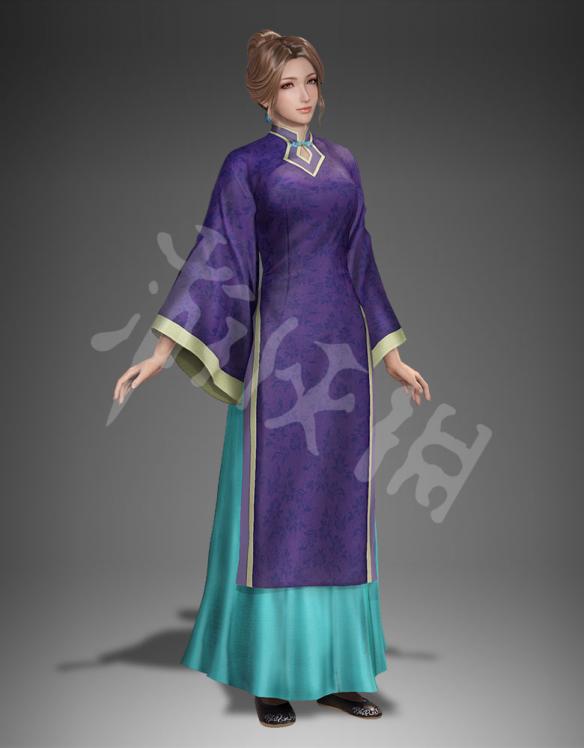 真三国无双8女武将服装大全 全女武将服装立绘一览 王异_网