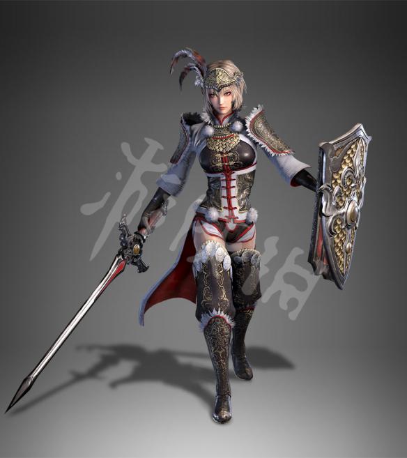 真三国无双8女武将服装大全 全女武将服装立绘一览 王异_网