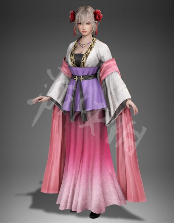 真三国无双8女武将服装大全 全女武将服装立绘一览 王异_网