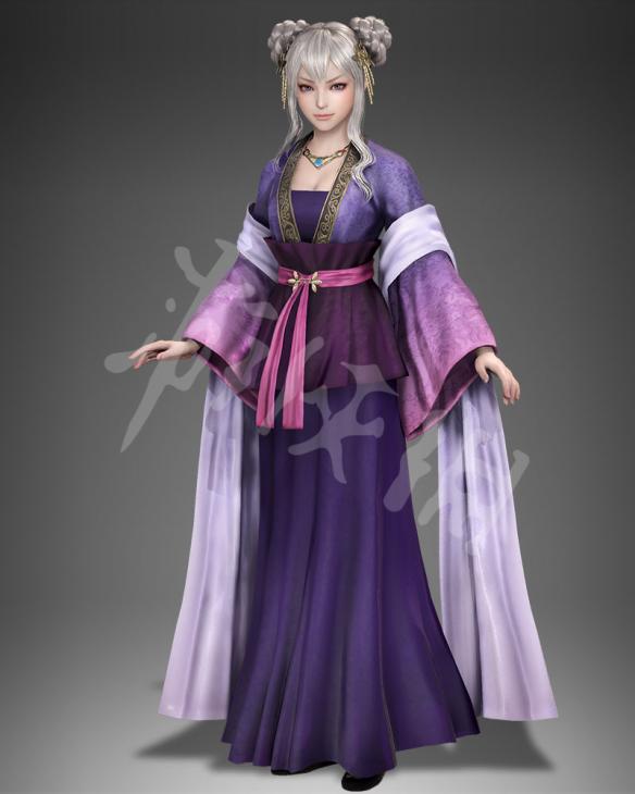 真三国无双8女武将服装大全 全女武将服装立绘一览 王异_网