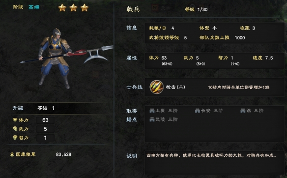 三国群英传8兵种有哪些 三国群英传8兵种大全