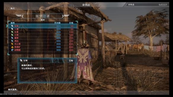 真三国无双8素材购买地点大全 全可购买素材村庄位置详解 鄱阳湖东侧村落_网