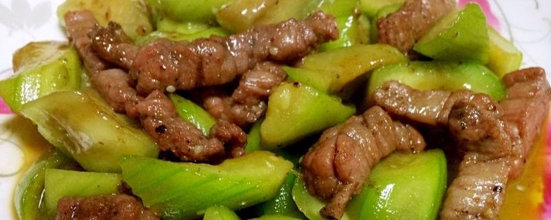 丝瓜和牛肉可以一起吃吗（牛肉炒丝瓜相克）