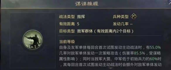 率土之滨指挥类战法使用攻略