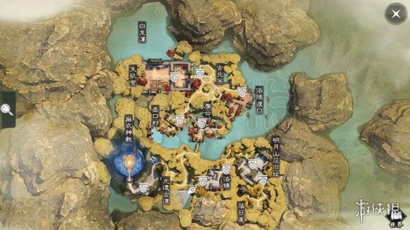 楚留香9.5在哪打坐