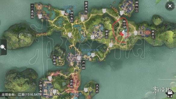 楚留香沧海打坐地点 楚留香打坐地点怎么找