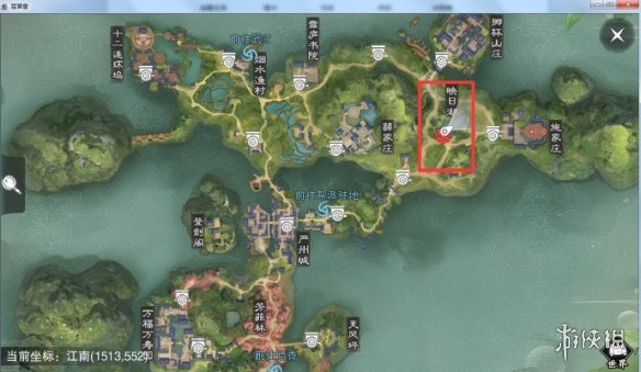 楚留香手游12.17在哪打坐（楚留香暗香打坐地点）