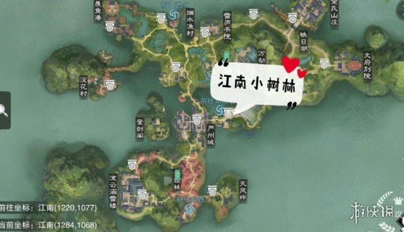 一梦江湖手游12.2打坐点