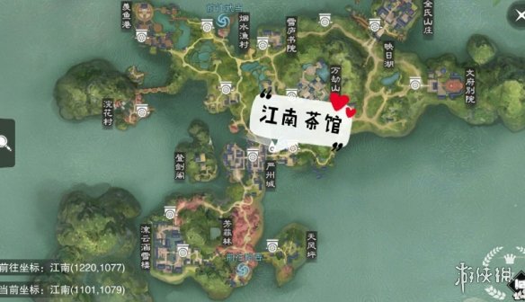 一梦江湖手游12.3打坐点