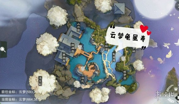 一梦江湖1.10打坐点