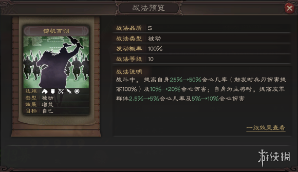 三国志战略版甘宁属性战法分析