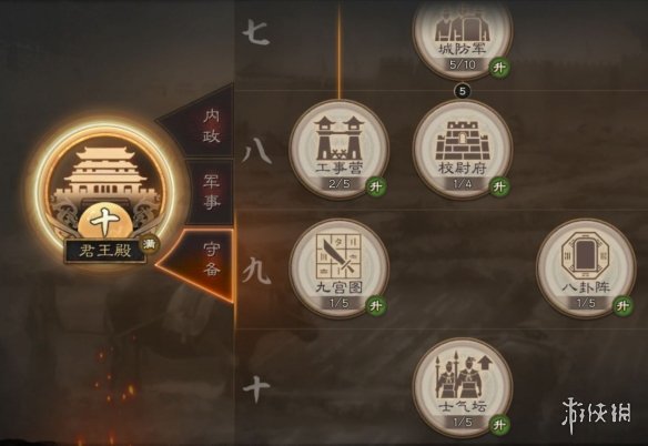 三国志战略版守备建设功能什么