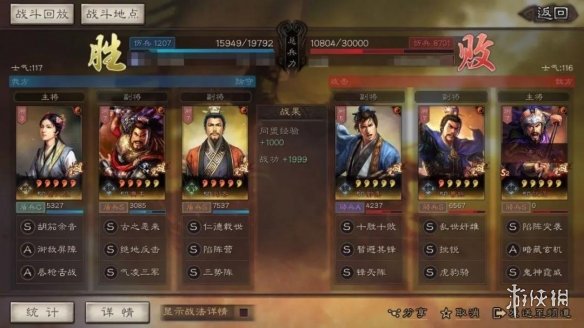 三国志战略版反击盾阵容推荐